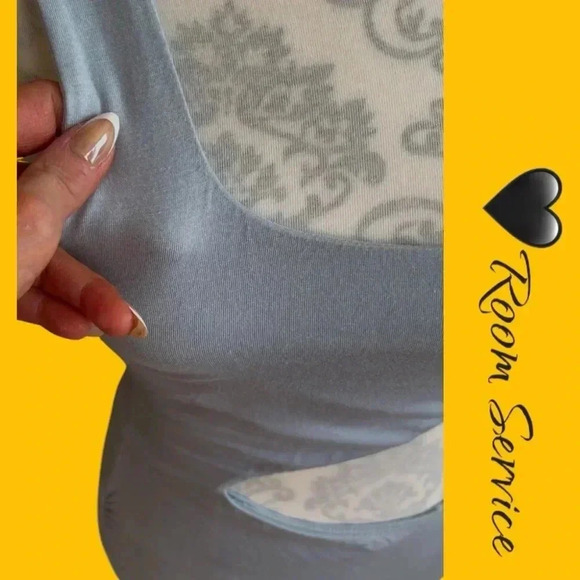 🆕Room Service baby blue dress with cut out - Picture 8 of 10